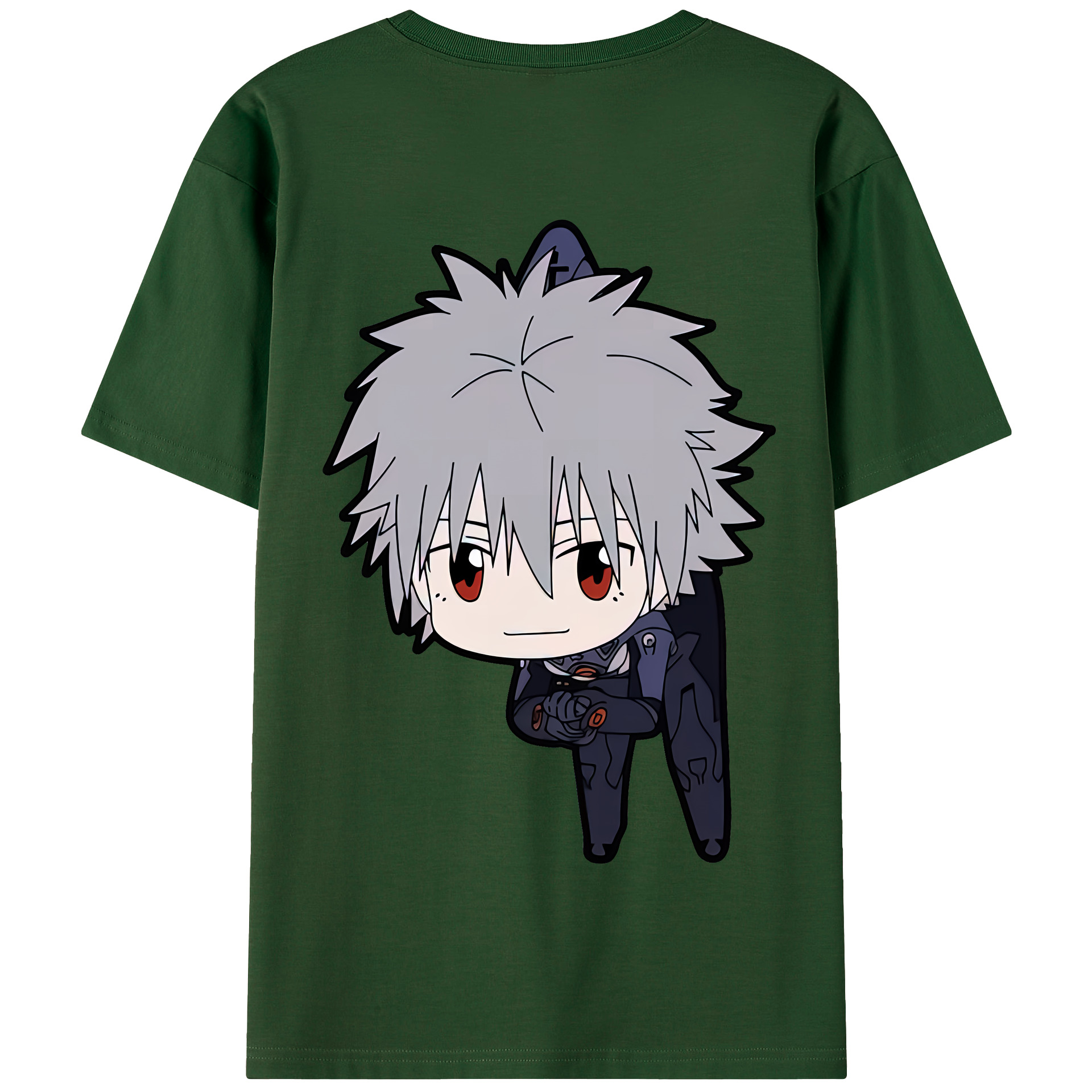 （画像用） EVA 新世紀エヴァンゲリオン 綿100％半袖Tシャツ（背面プリント）